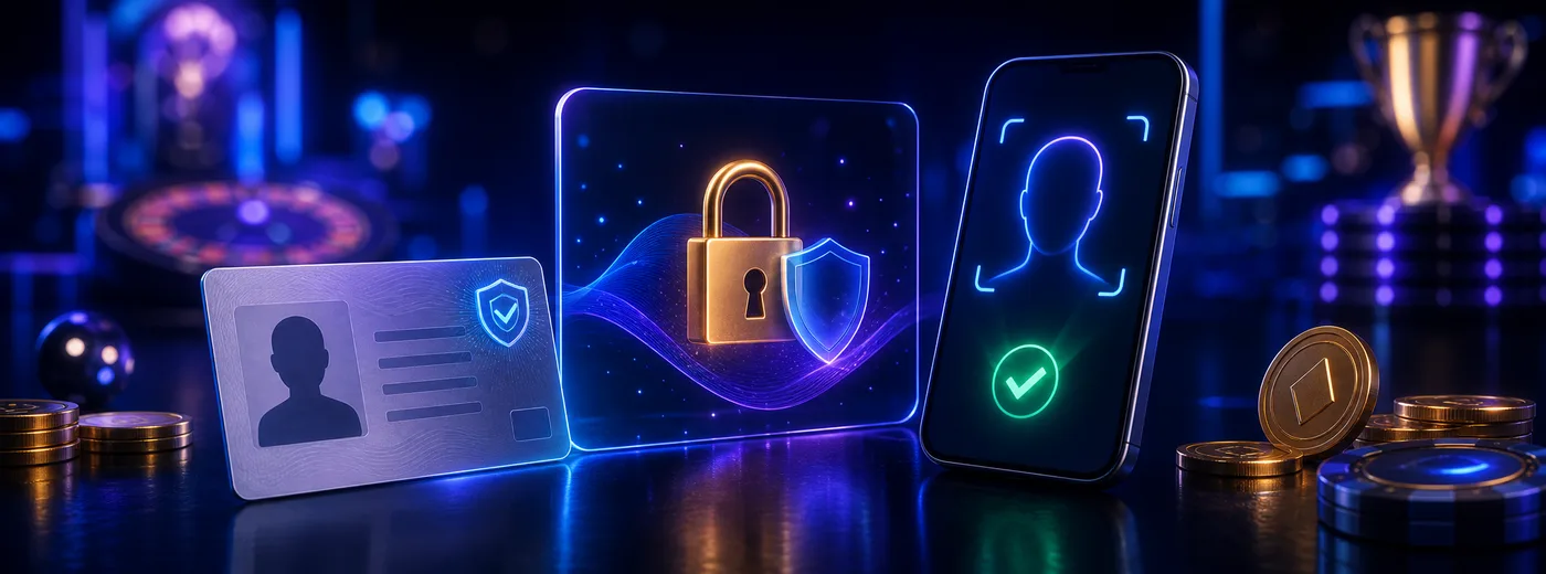 ID document and mobile phone ready for account verification on Magic365